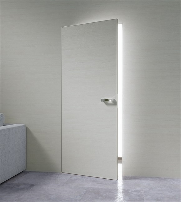 Дверь и короб DESING (дверь-невидимка) комплект наружного открывания - фото 11800