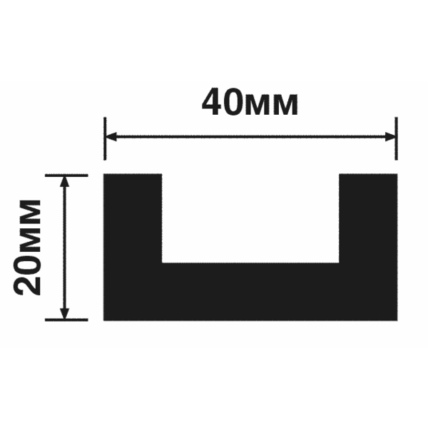 Профиль HIWOOD LB40 BR395 lb40br395 - фото 17028