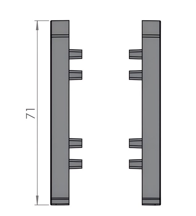 Заглушки SYMETRIC Click 81663