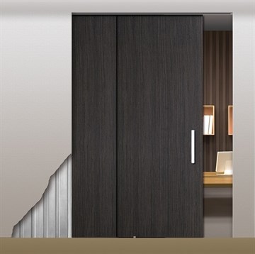 Потолочный дверной пенал Open Space PARALELO Wood Plus Soft (с доводчиком) для дверей 2400-2499 мм