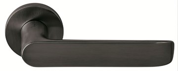 Дверная ручка на круглом основании COLOMBO Lund SE11RSB-GM матовый графит