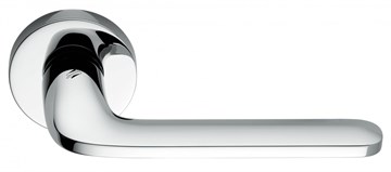Дверная ручка на круглом основании COLOMBO Roboquattro ID41RSB-CR полированный хром