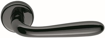 Дверная ручка на круглом основании COLOMBO Robot CD41RGSB-NM черный