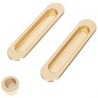 Комплект ручек для раздвижных дверей Armadillo SH010-SG-1 Матовое золото - фото 11984