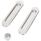 Комплект ручек для раздвижных дверей Armadillo SH010-СP-8 хром - фото 11996