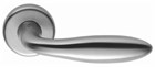 Дверная ручка на круглом основании COLOMBO Mach CD81RSB-CM матовый хром - фото 13182