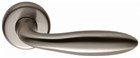 Дверная ручка на круглом основании COLOMBO Mach CD81RSB-NI матовый никель - фото 13184