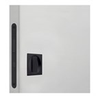 Замок для раздвижной двери G500T H21 Quadro комплект WC (Матовый черный) - фото 13500