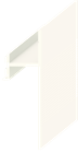 Теневой плинтус скрытого монтажа Pro Design Грунт под покраску - фото 13918
