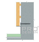 Теневой плинтус скрытого монтажа Pro Design Panel 7208 Черный Муар  - фото 14745