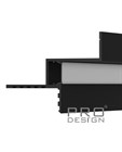 Парящий потолочный профиль Pro Design Gipps 602 Черный - фото 17211