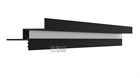 Парящий потолочный профиль Pro Design Gipps 602 Черный - фото 17212