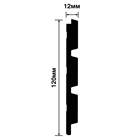 Декоративная панель HIWOOD LV124LE1 GR27K lv124le1gr27k