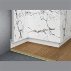 Теневой плинтус алюминиевый скрытого монтажа Pro Design Panel 7208 Белый под покраску 46x18x2700 2782