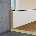 Микроплинтус напольный Pro Design 323 Чёрный Муар RAL 9005 98.6x14.5x2700 2768