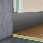 Микроплинтус напольный Pro Design 323 (не анод. алюминий) 98.6x14.5x2700 2687