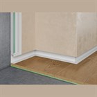 Теневой плинтус алюминиевый скрытого монтажа Pro Design 7210 Белый муар 48.5x17.5x2700 7210W