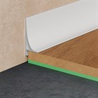 Плинтус алюминиевый Pro Design Corner L 584 Белый муар 30x15.5x2700 2820