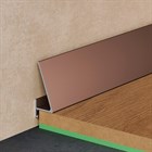 Плинтус алюминиевый Pro Design Corner 570 Коньяк 35x15.5x2600 2801