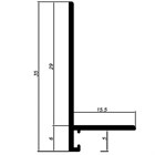 Щелевой плинтус алюминиевый Pro Design Mini L 601 Анодированный коньяк 35x15.5x2700 1743 - фото 18410 Щелевой плинтус алюминиевый Pro Design Mini L 601 Анодированный коньяк 35x15.5x2700 1743 - фото 18410