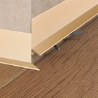 Щелевой плинтус алюминиевый Pro Design Mini L 601 Анодированный шампань 35x15.5x2700 1744