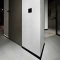 Плинтус алюминиевый Pro Design Corner L 584 Белый муар 30x15.5x2700 2820