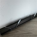 Щелевой плинтус алюминиевый Pro Design Mini L 601 Черный муар 35x15.5x2700 1742 Щелевой плинтус алюминиевый Pro Design Mini L 601 Черный муар 35x15.5x2700 1742