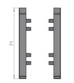 Заглушки SYMETRIC Click 81663