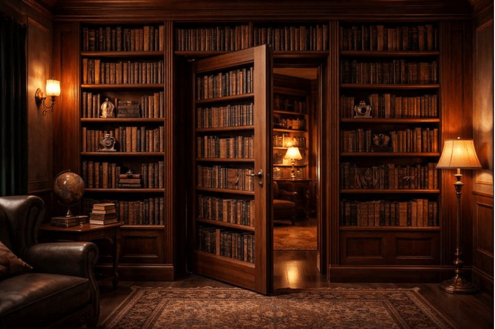 Как сделать скрытую дверь вровень со стеной