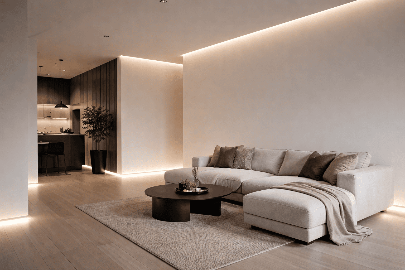 Парящие стены в интерьере: как создать эффект нависающей стены