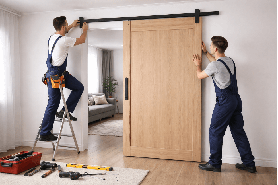 Установка раздвижных дверей: важные нюансы монтажа